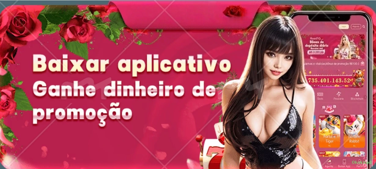 Aplicativo móvel Okokkwd para iOS e Android